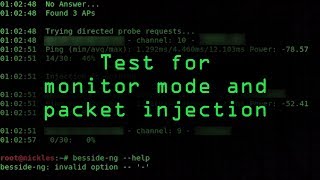 Test if Your Wireless Network Adapter Supports Monitor Mode amp Packet Injection Tutorial [upl. by Tlihcox]