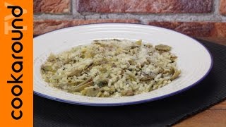 Risotto ai carciofi  Ricetta veloce [upl. by Ynnaffit]