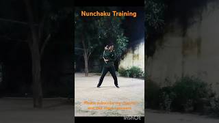 Nunchaku Training vairalshorts [upl. by Anyrtak]