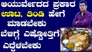 Healthy Lifestyle Ayurveda  Ayurveda tips in Kannada  Media Master  Mane Maddu [upl. by Anastasia]