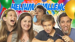 Family Helium Challenge  Josh Darnit [upl. by Duntson]