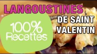 100 recettes  Bouchées aux langoustines aphrodisiaques [upl. by Avla109]