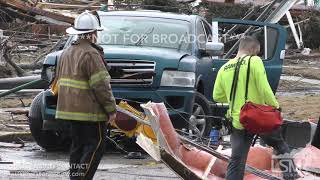 11919 Wetumpka Alabama  Severe Damage  Businesses Flattened  SampR  Debris in Coosa River 4K [upl. by Molton]