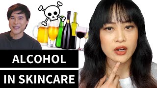 Is Alcohol Bad in Skincare The Science [upl. by Namyac]