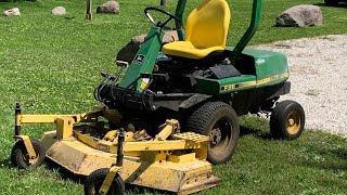 John Deere F900 series mower PTO update almost OEM [upl. by Ahsym]