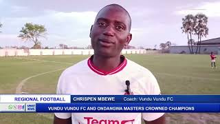 VUNDU VUNDU FC AND ONDANGWA MASTERS CROWNED CHAMPIONS [upl. by Nail]