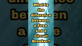 What is the difference between a Fuse and a Circuit Breaker jbtechnicians fusevscircuitbreaker [upl. by Azalea392]