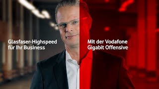 Vodafone GlasfaserPower für Unternehmen [upl. by Airretnahs]