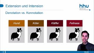 Semantik  Einführung in die Germanistische Sprachwissenschaft [upl. by Aicener928]