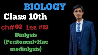 Dialysis Peritoneal Dialysis and Haemodialysis  Class 10th Biology Channel 02 biologybasic [upl. by Anthea523]