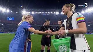 UEFA Womens Nations League France vs Germany 23022024 French commentary [upl. by Templa523]