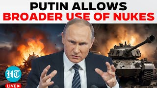 Russia Ukraine War Live Putin Allows Use Of Nuclear Weapons On 1000th Day Of Ukraine War Zelensky [upl. by Dickie]