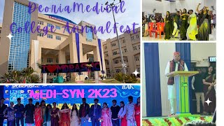 Best Annual fest  Deoria Medical College  Medisyn 2k23  MBBS ki कहानीया episode 1 [upl. by Malkin]