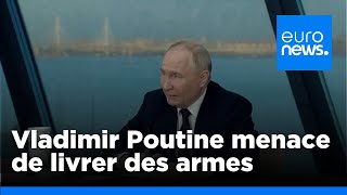 Vladimir Poutine met en garde les pays occidentaux  euronews 🇫🇷 [upl. by Weidar456]