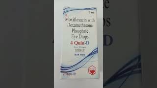 How to use in 4 Quin D eye dropsHow much 4 Quin D Eye drops price 4 Quin D 5 ML [upl. by Eterg]