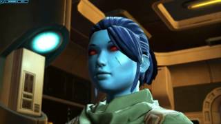 swtor Shadow of Revan Rishi  Jedi Consular Felix romance [upl. by Inatsed]