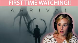 ARRIVAL 2016  MOVIE REACTION  FIRST TIME WATCHING [upl. by Rossie]