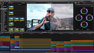 ADVANCED Adjustment Layers Final Cut Pro  Color Grading FCPX [upl. by Sida]