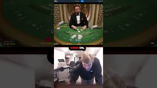 The 14 million dollars blackjack run  Xposed shorts casino games maxwin bigwin funny money [upl. by Ahsirahc]