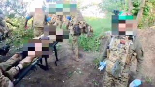 Ukraine GoPro  Casualty Collection Point After Assault [upl. by Gunther]