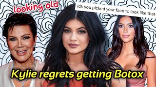 KYLIE JENNER COMPLAINS ABOUT LOOKING OLD KARDASHIAN JENNERS BEAUTY STANDARDS WENT WRONG [upl. by Aeslehs947]