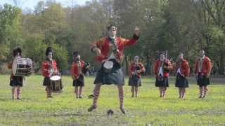 Scottish Sword Dance  Mississinewa 1812  42nd Royal Highlanders [upl. by Alyce]