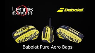 2019 Babolat Pure Aero Backpack and Bags  Tennis Express [upl. by Ricki]