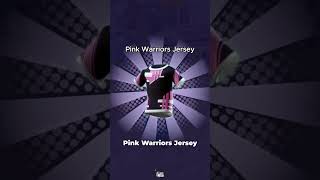 Pink Warriors Jersey  Roblox The Games [upl. by Amme]