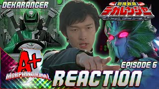 Tokusou Sentai Dekaranger Episode 6 REACTION  SenChans Beautiful Mind [upl. by Enellek694]