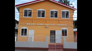 Mount Sinai Baptist Church St Lucia Live Stream [upl. by Euqinitram]