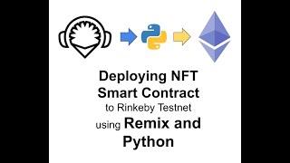 Deploying NFT Smart Contract to Ethereums Rinkeby Testnet using Remix and Python [upl. by Lyrahc]