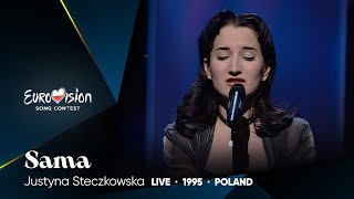 Justyna Steczkowska  Sama • Eurowizja 1995 [upl. by Ardet121]