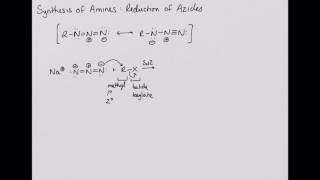 Synthesis of Amines Reduction of Azides [upl. by Eehtomit]