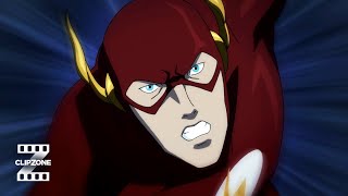 Justice League The Flashpoint Paradox  Flash vs Zoom  ClipZone Heroes amp Villains [upl. by Nelsen420]