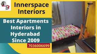 Innerspace Interiors Best Apartments Interiors in Hyderabad Since 2009 7036006699 homeinterior [upl. by Martha]