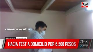 🔴 EXCLUSIVO CÁMARA OCULTA  Los hisopados VIP de Juan Maceira hijo del Director del Posadas GPS [upl. by Lrigybab347]