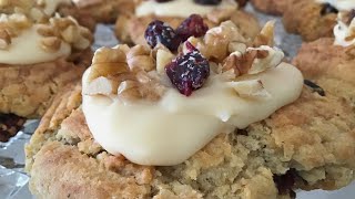 Cranberry Cookies White Chocolate Easy Recipe [upl. by Saundra]