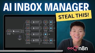 I Built an AI Agent that Automated my Inbox with n8n No Code [upl. by Aelaza]