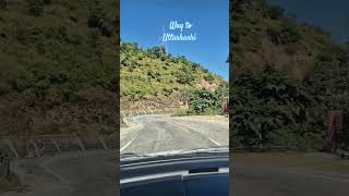 Way to Uttarkashi Clearsky bluesky better road than before [upl. by Aihsitan388]