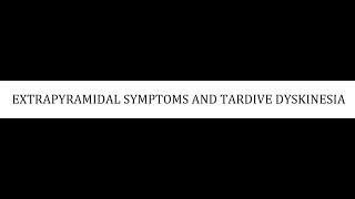 STAHLS  CH 5  PART 5  EXTRAPYRAMIDAL SYMPTOMS AND TARDIVE DYSKINESIA psychiatrypharmacology [upl. by Ajtak]