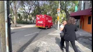 Silent walk in Cuauhtémoc Mexico City [upl. by Aldas]