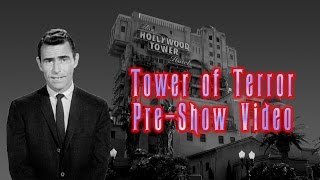 Tower of Terror PreShow Video Source [upl. by Euqinim]