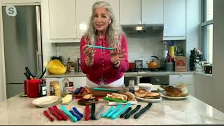 Mad Hungry 6Piece Silicone Skinny Spurtle Set on QVC [upl. by Murat]