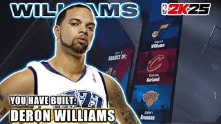 Best DERON WILLIAMS BUILD in NBA 2K25 [upl. by Nylrehs167]