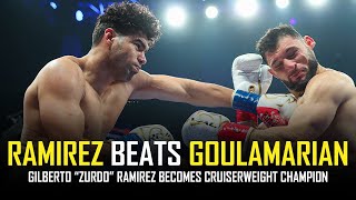 GILBERTO quotZURDOquot RAMIREZ SCHOOLS ARSEN GOULAMARIAN  POST FIGHT REACTION NO FOOTAGE [upl. by Moishe]