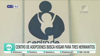 Centro de Adopciones busca hogar para tres hermanito [upl. by Nailil954]