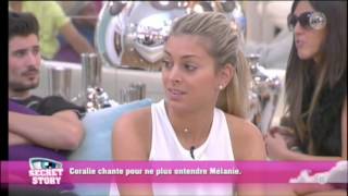 Secret Story 9 clashs  Melanie VS Coralie et Nicolas [upl. by Kay246]