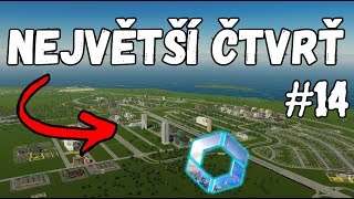 Stavím zatím NEJVĚTŠÍ čtvrť v CITIES SKYLINES 2 [upl. by Chapland844]