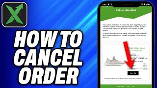 How To Cancel A Stockx Order 2024  Easy Fix [upl. by Audi847]