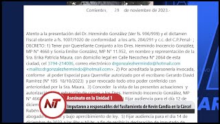 Noticias Taragüi Imputaron a los responsables del fusilamiento de Kevin Candia en la Cárcel [upl. by Libre138]